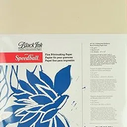 Speedball 9-Inch-by-12-Inch Fine Printmaking Paper, 25 Sheets Pack-picture-52