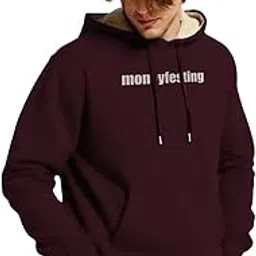 togs & terre Stylish Printed Fur Hoodie for Men | Winter Wear Hooded Sweatshirt | Cozy Hoodies for Men MONEYFESTING-picture-55