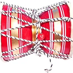 Snapnclap Damru Wooden Hand Percussion Handmade Indian Musical Instrument 8 inch Red-picture-23