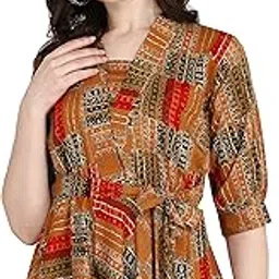 dhruvi trendz Women's Regular Fit Top | Tops for Women | Tops for Jeans for Women | Rayon Tops for Women | Trendy Tops for Women | Western Tops for Women Stylish-picture-28
