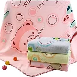 Premium Baby Bath Towels – 100% Cotton, Ultra Soft & Absorbent – Large Towels for Newborns, Infants & Toddlers – Gentle on Sensitive Skin – Baby Essentials & Shower Gift-picture-48