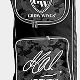 Branded Cricket Kit Bag with Special Bat Holder On Two Side, Duffle Kit Bag, Backpack, Full Size with Shoulder Straps (Olive)-image-67