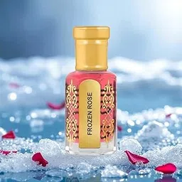 AL-AUF Frozen Rose Attar, Non-Alcoholic Perfume, Unisex, 12ml, Floral Fragrance with Icy Accord, Rose & Musk Notes, Long-Lasting 8+ Hours-image-56