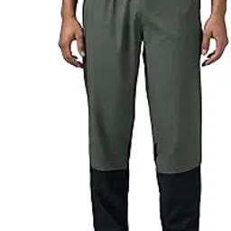 Mens Woven Regular Fit Activewear Joggers for Running, Gym, Sports and Regular Use Stretchable, Colorblock and Antimicrobial-image-15