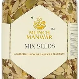 Premium 7-in-1 Mixed Seeds Superfood Blend, Sunflower, Pumpkin, Flax, Chia, High Protein, Gluten-Free Snack for Weight Management, Smoothies (1 kg)-picture-23