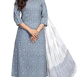 rajnandini Women's Pure Cotton Jaipuri Printed Kurta Set with Dupatta (JOPL-853-54-56-212-P)-picture-13