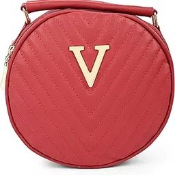 sageware Trendy Sling Bag for Women Quilted Round Shape Crossbody Handbag with Stylish Finish-picture-36