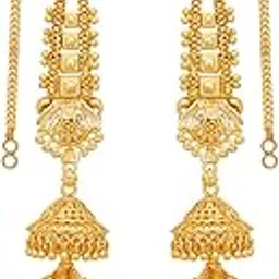 arch fashion Traditional South Screw Back Micro Plated Premium Kanchian Earrings ERG2517-picture-47