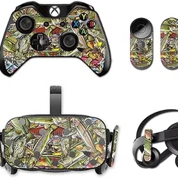 MightySkins Skin Compatible with Oculus Rift CV1 - Fish Puzzle | Protective, Durable and Unique Vinyl Stickers, Easy to Apply, Remove and Change, Made in USA-picture-18