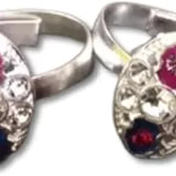 Stylish Pink and Blue Color Fancy Toe ring For Women-picture-16