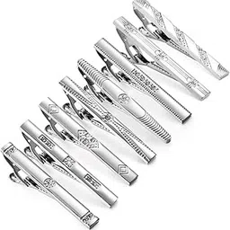 wynameleri Fashion Tie Pins Clips Set Classic Jewelry for Gentlemen-picture-56