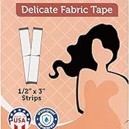LERFOT Delicate Fabric - Women's Double Sided Tape for Clothing and Body, Transparent Clear Color for All Skin Shades, 50 Count-picture-25