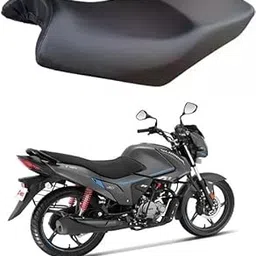 Digital Services & Marketing India PU Leather Waterproof Durable Glamour Bike Seat Cover for Protect from Rust and Dust (Glamour Xtec)-picture-22
