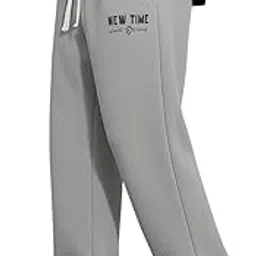 Samfor Mid-Rise Stretchable Joggers in Premium Polycotton Comfort Blend for Street and Lounge Wear - Korean Style Baggy Track Pants for Men-image-9
