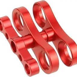 MYADDICTION Aluminum Standard 1 Ball Clamp for Underwater Diving Light Arm System Red Cameras & Photo | Camera & Photo Accessories | Other Camera & Photo Accs-image-1
