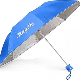 magde Big Umbrella For Men - Foldable 3-Fold Umbrella With UV Protection, Windproof & Easy To Carry, Ideal For Travel & Daily Use-picture-52