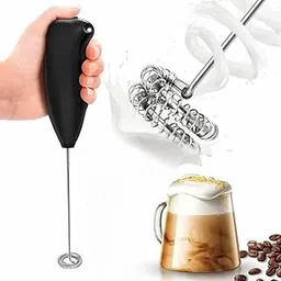 Mini Coffee Beater Hand Blender for Home, Milk foamer Mixer Battery Operated Maker Machine Pack of 1 (Battery not Included) (Multicolour)-picture-40