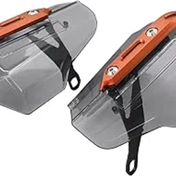 SECRET DESIRE 2X Motorbike Hand Protector Shield for ct110 Universal Motorcycle Handguards Brown and Orange|Motorcycle Parts|Handlebars, Grips & Levers|Other Handlebars & Levers-picture-15