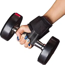 Merishopp 2X Weight Lifting Straps Wrist Wraps Gloves Powerlifting Deadlift| Sports Equipment | Outdoor Sports Gear | Exercise Gear-picture-16