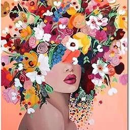 VOLDOT Diamond Painting Kit, 12x16inch White Tree of Life Diamond Painting, 5D Diamond Painting Kit for Adults & Kids, Very Suitable for Home Leisure and Wall Decoration (Girl Painting kit)-picture-37