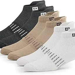 Bamboo Ankle Socks for Women Made of Sustainable & Eco Friendly Material - Athletic Softer than Cotton Socks, Anti Odour - Ideal forSports, Gym & All Day Wear (Pack of 3)-image-56