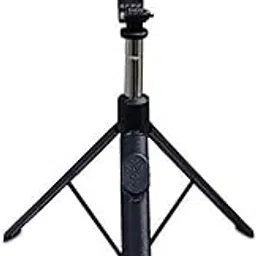 Prolet 170cm Selfie Stick with Tripod, Bluetooth Selfie Stick Tripod, 170CM/ 67inch Extra Long Selfie StickTripod Remote Control (Black, Remote Included, Without Light)-Black-picture-13