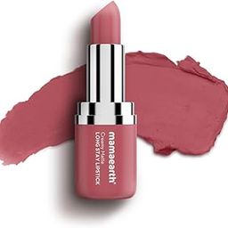 Mamaearth Creamy Matte Long Stay Lipstick with Murumuru Butter and Vitamin E for 8-Hour Long Stay (Flakeproof & Non-Drying | Intense Color Payoff) - 4.2g (Rose Nude)-picture-12