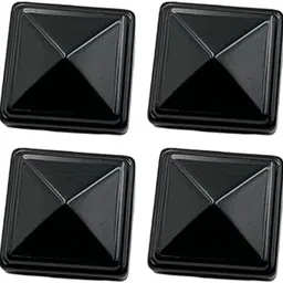 CALANDIS® 4 Pieces Iron Fence Post Cap Decorative Post Caps Reusable Fence Accessories M-image-68