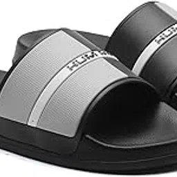 asian Men’s Slider-71 Slippers | Soft Cushioned Stylish Strap | Anti-Slip Sole | Lightweight Slides for Indoors & Outdoors-picture-35