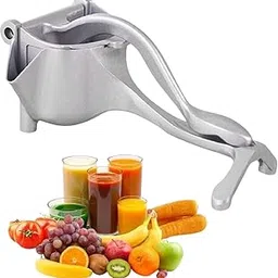 FUSION MART Manual Fruit Juicer Machine with Stainless Steel Handle | Portable Hand Press Juicer for Orange, Lemon, Mosambi & Pomegranate |Metal Body, Easy-to-Use Manual Juice Maker (Pack of 2)-picture-17