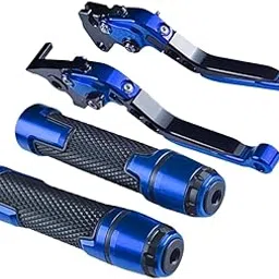 Bnf Motorcycle Clutch Brake Levers Set Stable Performance Easily Install Folding Blue Parts & Accessories | Motorcycle Parts | Handlebars, Grips & Levers | Brake Levers-image-64