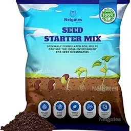 Seed Starter Potting Soil | Ideal for Seed Germination, Indoor & Outdoor Plants, Hydroponics & Gardening 2kg-picture-18