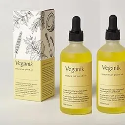 generic INDIANA HUDA Veganic Hair Growth Elixir - 60ml | Castor Oil & Rosemary for Thicker Hair (Pack of 2) 60ml X 2 = 120ml-picture-10