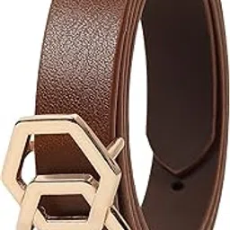 Stylish Faux Leather Waist Belt for Women – Adjustable for Jeans, Dresses & Saree – Fashionable & Comfortable|Black Color Belt|QA5403-image-34