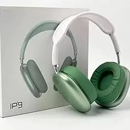 P9 Headphone l Unisex l Wireless Bluetooth Over-Ear Headphones | 40mm Driver| Passive Noise Isolation | Multiple Colors Available| Compatible with Smartphones (Green)-picture-25