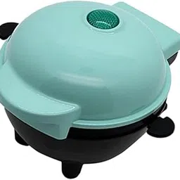 UJEAVETTE Mini Donuts Maker Machine Portable Snack Donut Making for Bakery Snack 240 V Green-image-43