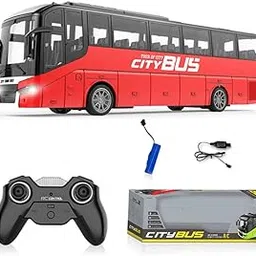 2.4GHz RC Luxury Long Bus Toy, 4-Wheel Drive Remote Control Vehicle with Light & Sound – Multicolor Toy Bus for Kids-picture-65