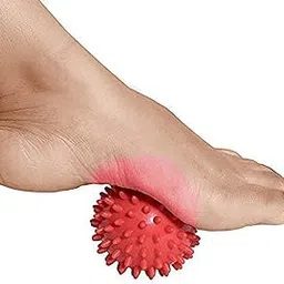 GISCO Spiky Massage Balls for Feet, Back, Hands, Muscles | Deep Tissue Massage Ball | Plantar Fasciitis Relief, Circulation Boosting Massage Ball, Arch and Heel Pain Relief-picture-18