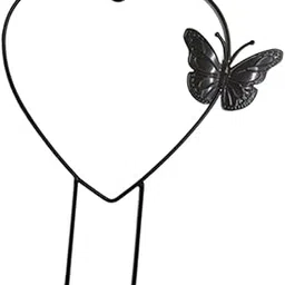 Heart Shaped Plant Trellis Decorative Indoor for Flower Potted Plants Pothos Black | Home & Garden | Yard, Garden & Outdoor Living | Garden Fencing | Trellises-picture-14