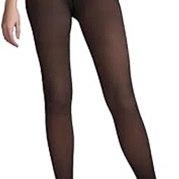 n2s next2skin NEXT2SKIN Women Fake Translucent Dual-Tone Pantyhose Stockings(Black, One Size)-picture-53