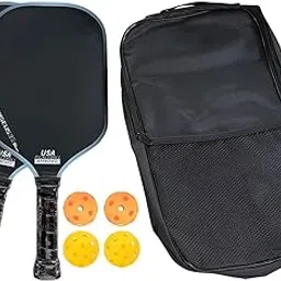 MERISHOPP Pickleball Paddle Sturdy Pickleball Racquet for Practice Playing Competition with Bag Balls|Sporting Goods|Tennis & Racquet Sports|Tennis|Racquets-picture-13
