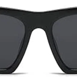 Saros Prince Narula Trending Vintage Square Cat Eye Sunglasses Men Women for Eye Protection | Unisex, UV Protection (Black)-picture-30