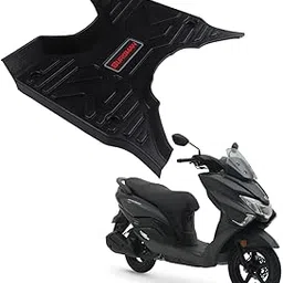 KONAYA Burgman Street 125 7D PVC Rubber Footmat Anti-Slip, Waterproof, Durable, Easy-to-Clean Burgman Street 125 Scooter Floor Mat | Black-picture-53