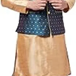vm mens Jacket, Kurta and Dhoti Set-picture-43