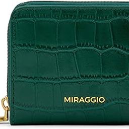 miraggio Lea Bi-Fold Wallet for Women - Green-picture-14