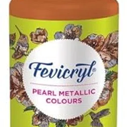 Fevicryl Acrylic Pearl Metallic Colour for Art and Craft Paint, Wood, Leather, Earthenware, Metal (Bronze, 500ml)-picture-16