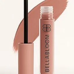 BELLABLOOM Liquid Lipstick, Matte Finish, Nude Pink Shade, Long-Lasting Formula-picture-10