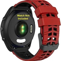 Zitel® Band Compatible with Garmin Forerunner 265, 255, 255 Music, Vivoactive 4 45mm, Venu 245 mm, Venu 3 45mm - 22mm Wide Quick Release Watch Band-image-86