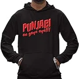 broke memers Punjabi Aagye Oyee Diljit Collection Printed Graphic Hoodie for Men and Women-picture-49