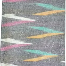 klorix Cotton Ikat Unstitched Fabric for Kurti – 2.50 Meter Handloom Dress Material for Women | Soft,Skin-Friendly, Washable, Lightweight Fabric (MULTICOLOR, 2.50)-picture-18